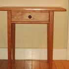 cherry side table